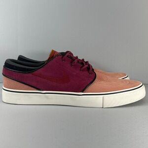 Nike SB Stefan Janoski OG+ Women 7.5 Burgundy Pink Suede Skate NEW‎ DV5475-600